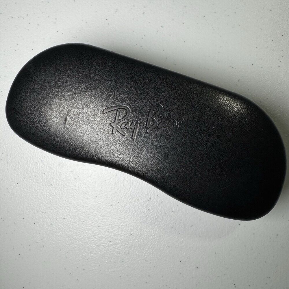 RAY-BAN‎ Black Clamshell Glasses Eyeglasses Sunglasses Case Empty Holder